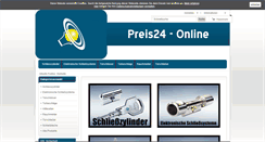 Desktop Screenshot of preis24-online.de
