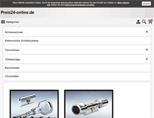 Tablet Screenshot of preis24-online.de